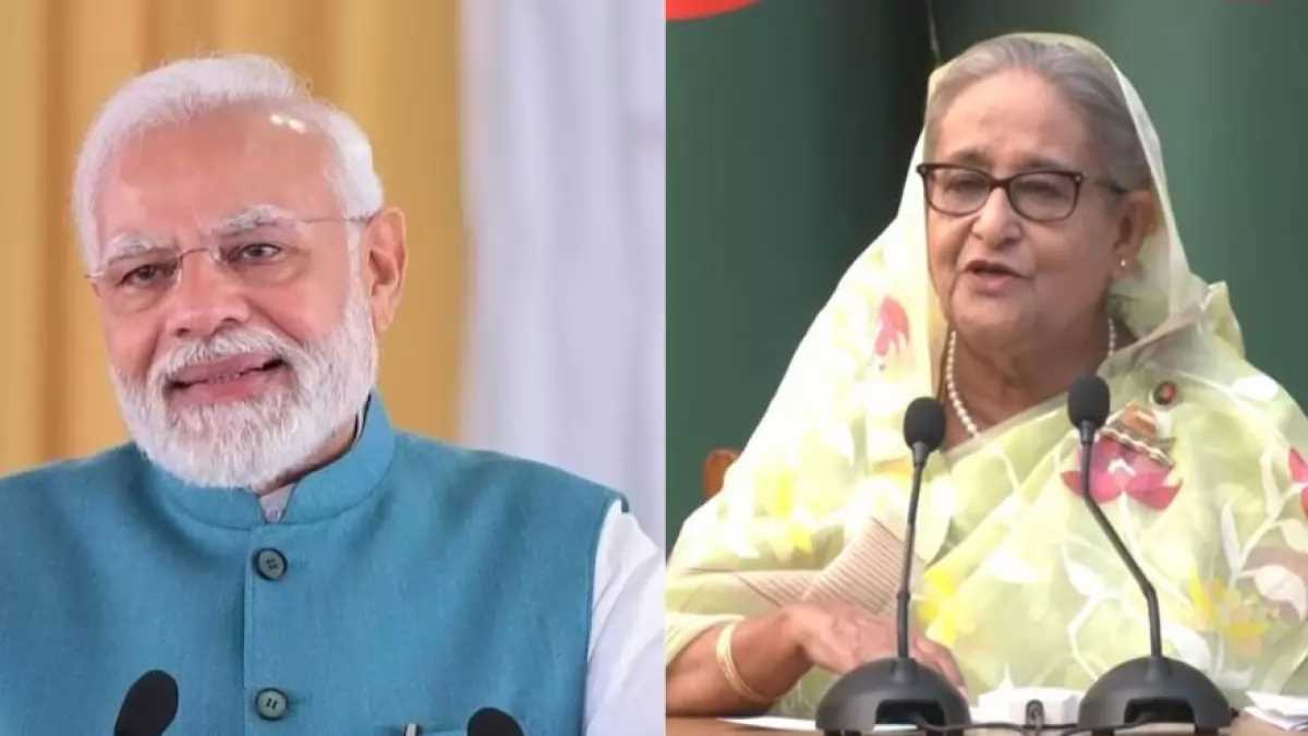 प्रधानमंत्री मोदी ने बांग्लादेश की प्रधानमंत्री शेख हसीना से बात कर दी जीत की बधाई